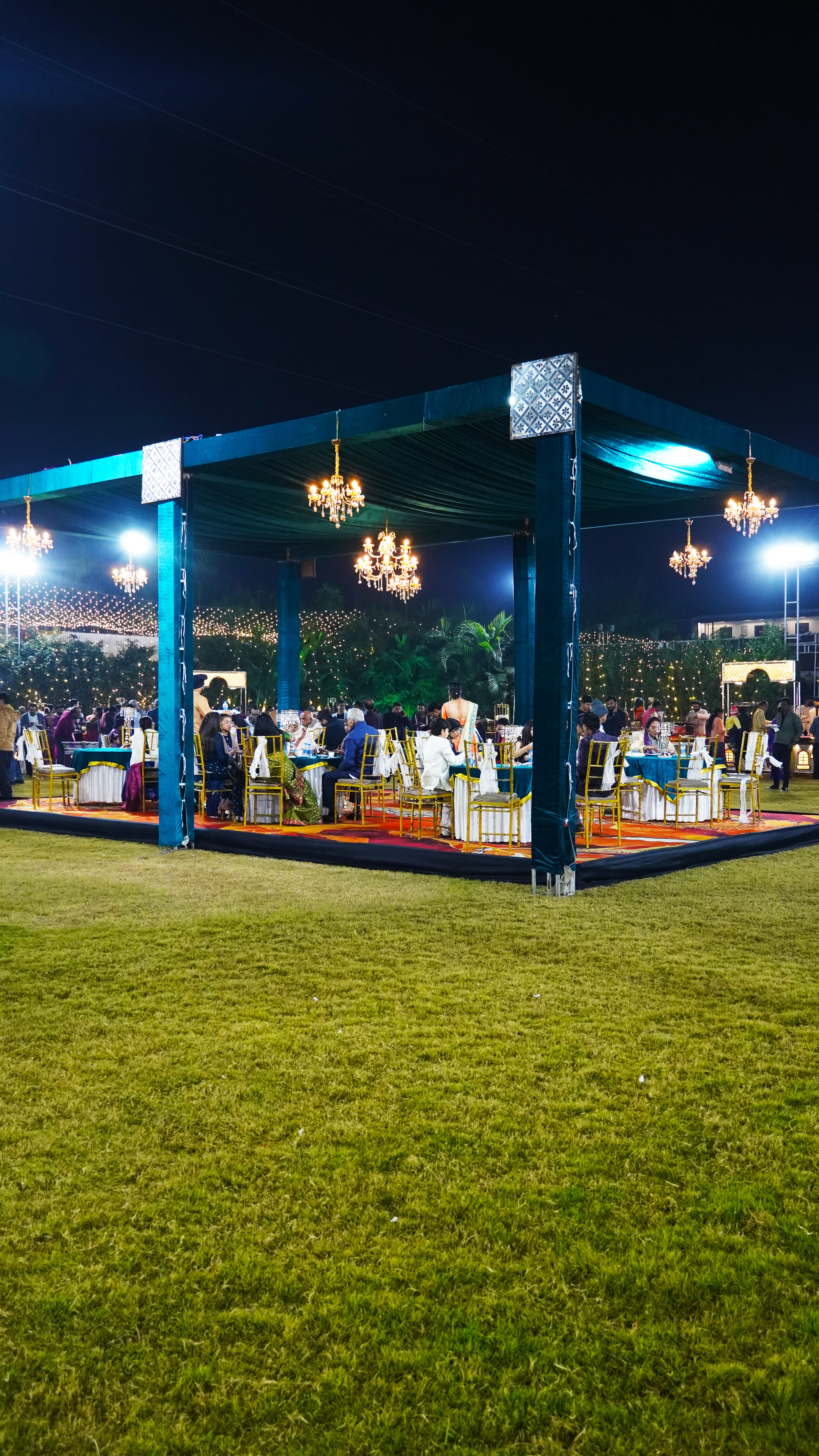 Hotel Yashoda Privilege - Garden 1 gazebo setup, Bhopal